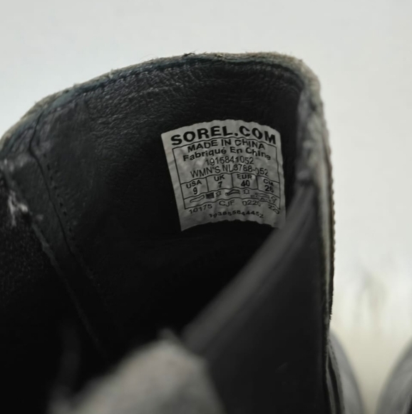 🌴Sorel Joan Uptown Chelsea Bootie Quarrey Women's Size 9✌️ - Picture 9 of 10